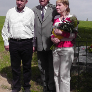 Společné foto manželů s Jiřím Lejčarem